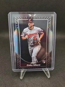 2025 Topps Chrome Coby Mayo Shadow Etch SSP #SE-12 Baltimore Orioles - Picture 1 of 2