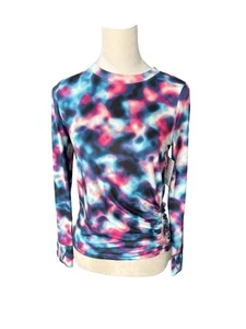Tek Gear Long Sleeve Moisture Wicking Tee Girls XXL (18/20) Ruched Side NWT - Picture 1 of 9