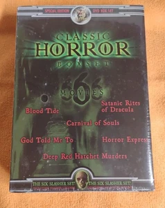 Classic Horror Box Set DVD 6 Great Titles - Picture 1 of 4
