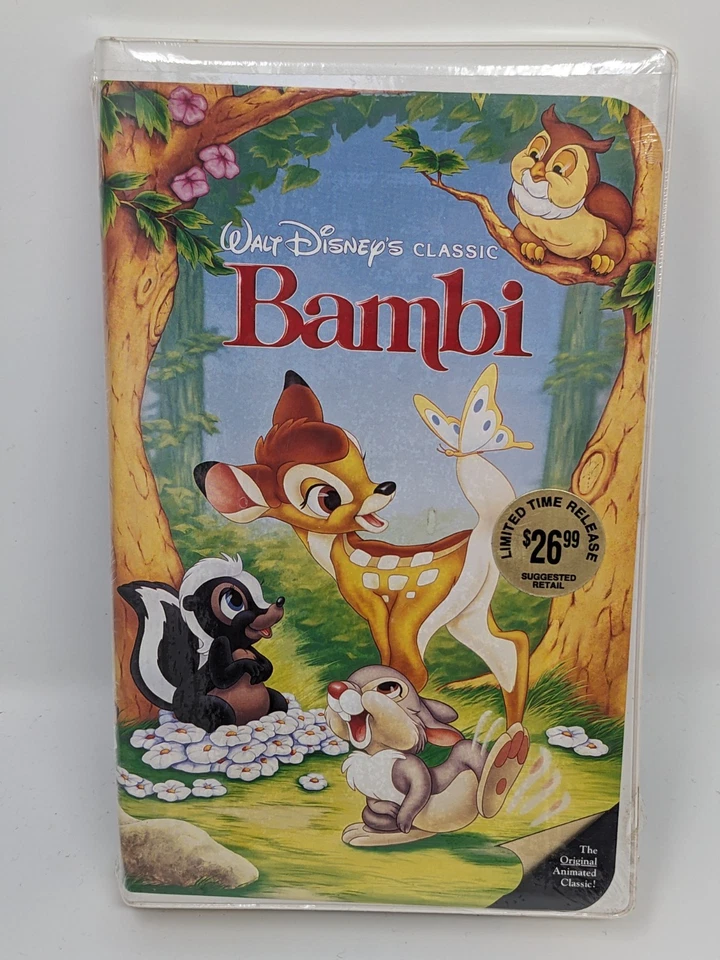 Disney Black Diamond VHS Bambi Sealed NEU - Bild 1 von 4