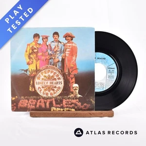 The Beatles - Sgt. Pepper's Lonely Hearts Club Band - 7" Vinyl Record - VG+/EX - Picture 1 of 8