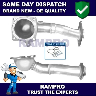 Rampro Front Exhaust Pipe + Fitting Kit Fits Suzuki Swift 2005- 1.5 1419062J10 - Image 1 of 4