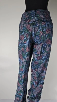 RARO Vintage Nuevo Sin Etiquetas Años 80 LEVI Jr's Talla 13 Floral JEANS BOHO HIPPY Y2K Coachella Foto 1 de 4