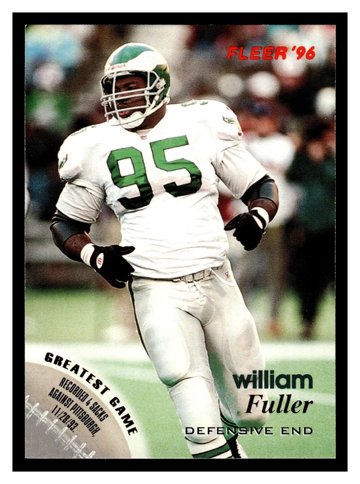 William Fuller #105 1996 Fleer Philadelphia Eagles - Image 1 of 2