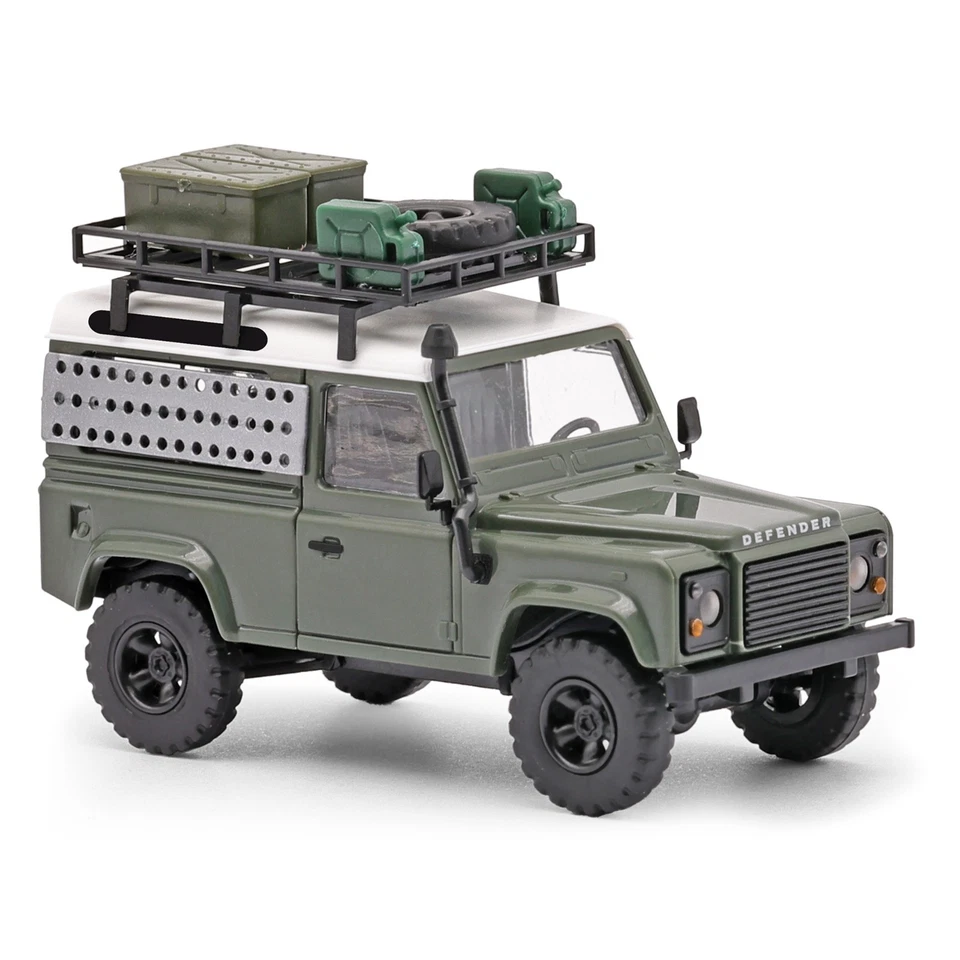 Busch 54354 Land Rover Defender 90, Espansione, Verde, H0, Nuovo 2025 - Immagine 1 di 1