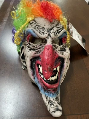Adult Zagone Studios Hand Made “Dastardly Clown” Halloween Mask M9014 - Image 1 of 4