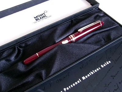 Pluma Estilográfica Montblanc Meisterstuck Classique 144 Borgoña GT 14K EF Nueva en Caja Foto 1 de 4