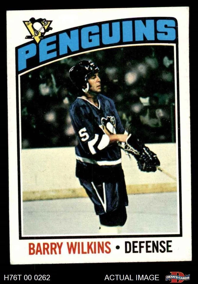 1976 Topps #102 Barry Wilkins Penguins 4.5 - VG/EX+ - Image 1 of 1