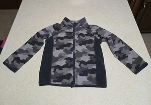 Jumping Beans Fleece Niños XS 4 Gris Negro Camuflaje Niños Niños - Imagen 1 de 4