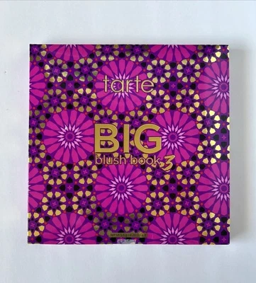 TARTE-Big Blush Book 3 Eight (1) Blush Compacts One (1) Missing. NEW In Box - Image 1 of 4