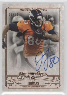 2014 Topps Museum Collection Signature Series Copper /50 Julius Thomas Auto - Image 1 of 2