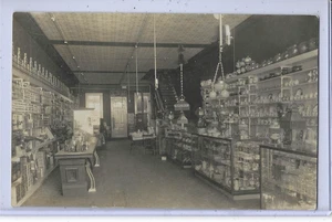 Real Photo Postcard RPPC - O'Sullivan's Store w Dishes & Lamps Branson Missouri - Picture 1 of 2