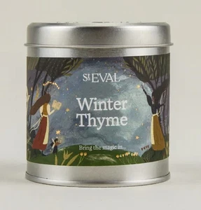St Eval Christmas "Winter Thyme" Scented Candle in a Tin - Picture 1 of 5