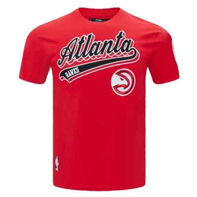 Camiseta Masculina Pro Standard - NBA Atlanta Hawks Script Tail - Vermelha - Imagem 1 de 4