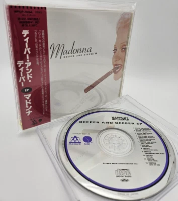 MADONNA Deeper And Deeper EP Japan Exclusive 12tracks CD WPCP 5244 w/OBI 1993 - Image 1 of 4