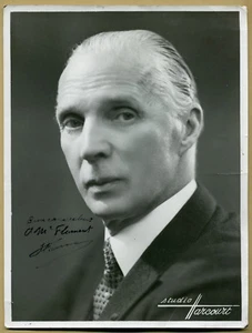 Henri Farman (1874-1958) - French aviator and aircraft des. - Rare signed photo - Picture 1 of 2