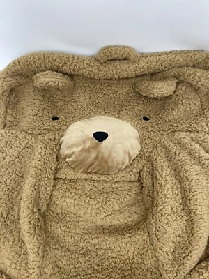 NWT Pottery Barn Kids My First Anywhere Chair Slipcover Carmel Bear Sherpa - Image 1 of 3