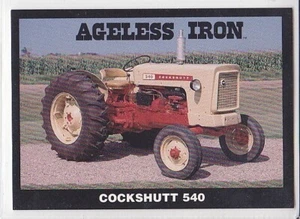 Tarjeta coleccionable de tractor agrícola Cockshutt 540 de colección - Imagen 1 de 2