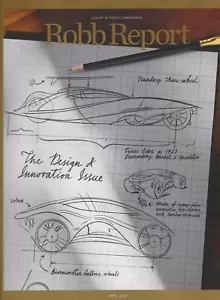 Robb Report Magazine April 2025 Issue Creatives Sketch Our EV Future - Imagen 1 de 1