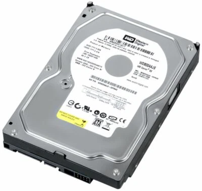 Hard Drive WD Caviar SE WD800AAJS 80GB 7200RPM 8MB SATA II 3.5" - Image 1 of 3