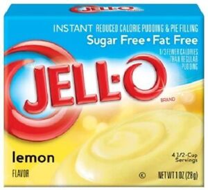 Jello Sugar Free Lemon Instant Pudding & Pie Filling Mix