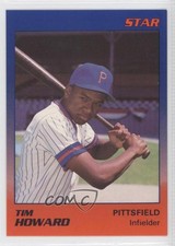 1989 Star Pittsfield Mets Tim Howard #10