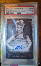 2021 Topps Undisputed WWE ALEXA BLISS Auto On Card #69/199 PSA 9 POP 3 Legendary
