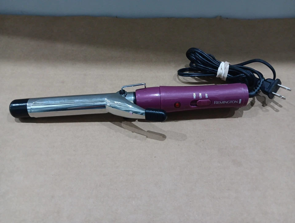 Remington 1" Curling Iron | Chrome Barrel, 2 Heat Settings, High Heat, Cool Tip - Image 1 of 1