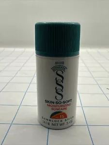 Skin so soft SSS spf 15 mosturizing sunscreen stick 1994 - Picture 1 of 2