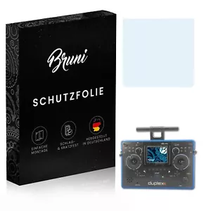 Bruni 2x Folie für Jeti Transmitter Duplex DC-14 II Schutzfolie - Photo 1/8