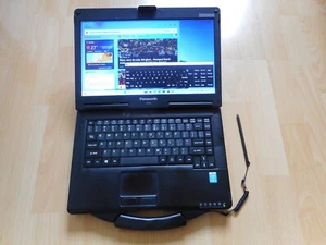 Panasonic TOUGHBOOK CF-53 Core i5 @2.00 GHz SSD 240 GB, 8GB Port COM DB9 WWAN 4G - Imagen 1 de 24