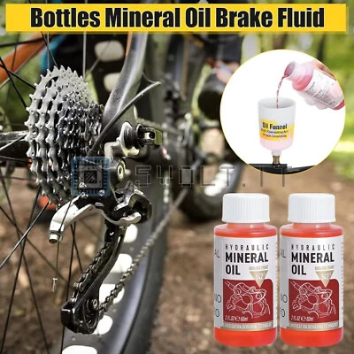 Olio Minerale Idraulico 60ml per Freni Bici per Shimano Tektro - Immagine 1 di 2