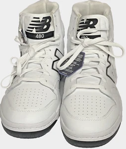 New Balance 480 2023 Sneakers White with Black Men's Size 13 - Picture 1 of 8