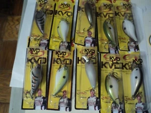 10 - STRIKE KING KVD CRANKBAITS ALL 1.5 NIP - Picture 1 of 1