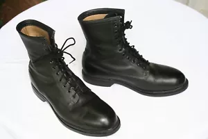 VTG Wolverine Steel Toe 11414 1000 Mile Leather Combat Boots 1994 Sz 11R - Lk Nw - Picture 1 of 11