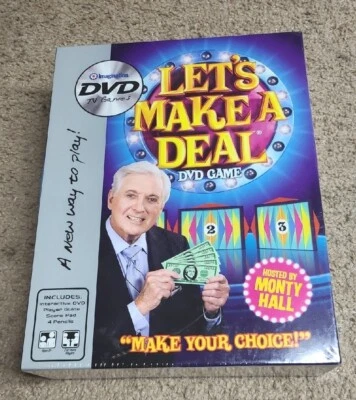 Lets Make A Deal -  Imagination DVD TV Games Hosted By Monty Hall NEW & SEALED  - Image 1 of 4