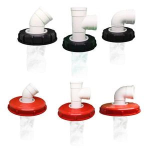 IBC Tote Tank Cover with Filter Tank Cap Ton Barrel Filter Lid Cover - Picture 1 of 18