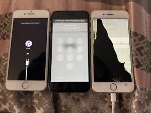 Apple iphone lot non working for parts please read