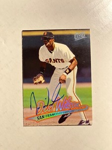 San Francisco Giants DESI WILSON Signed Card