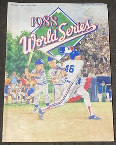 Serie Mundial 1988 Dodgers vs Oakland Programa Oficial Kirk Gibson Ganador HR - Imagen 1 de 9