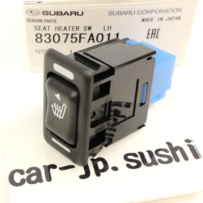 SUBARU GENUINE 98-17 BRZ Impreza Forester Seat Heater Switch LH Left 83075FA011 - Image 1 of 4