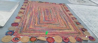 RED / MULTI 9' X 12' Broken Thread Rug, Reduced Price 1172761177 CAP201A-9 - Image 1 of 4