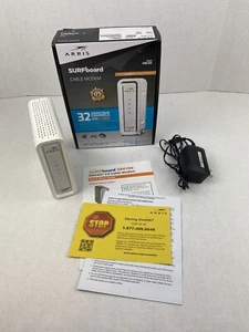 ARRIS SURFboard Docsis 3.0 Cable GIGABIT Modem SB6190 - Missing Ethernet Cable - Picture 1 of 6