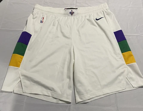 Authentic Nike Pro Cut NBA New Orleans Pelicans City Edition Shorts 2019 SZ 50+2 Cover