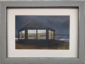 Andrew Wyeth "Two if By Sea '95" ENMARCADO PERSONALIZADO Arte Americana Granja Rural EE. UU. - Imagen 1 de 3