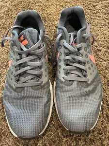 Size 9.5 - Nike Downshifter 7 Grey Lava Glow W - Picture 1 of 6