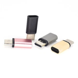 100pcs USB 3.1 Type-C USB-C Male To Micro-B USB Female Converter Charger Adapter - Picture 1 of 5