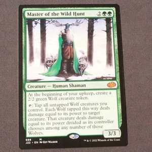 Master of the Wild Hunt 688 Magic The Gathering Jumpstart 2022 Mythic casi nuevo - Imagen 1 de 6