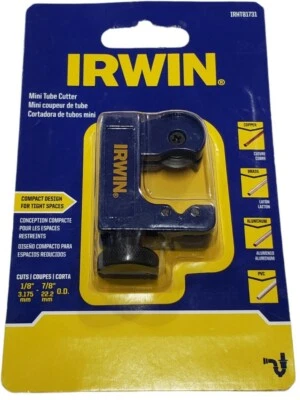 1/8"-7/8" Mini Tubing Cutters - Irwin IRHT81731 - Cuts up to 7/8" Pipe - Image 1 of 4