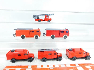 6x Magirus + Mercedes/MB Modelo De Bomberos 1:87/H0, 2da. Opción #BX381-0,5 - Imagen 1 de 4